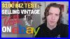 100 Business Test Selling Vintage Clothes On Ebay