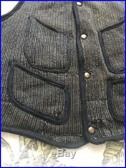 1930s 1940s Mens Vintage Browns Beach Cloth Vest 40
