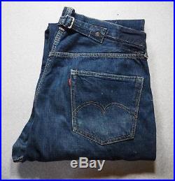 1930s Vintage LEVIS LEVI LEVI'S S501XX Dark blue Denim Jeans 37 model Pants