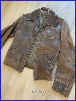 1930s Windward Horsehide Leather Jacket