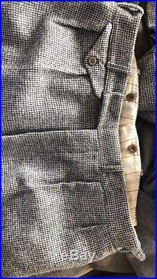1940s British Tweed Suit Cc41 Era True Vintage