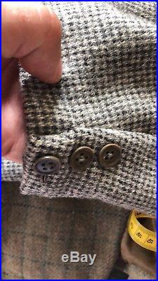 1940s British Tweed Suit Cc41 Era True Vintage