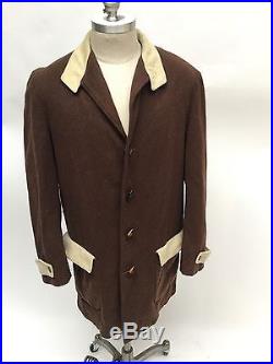 1950’s Vintage Jacket Two Tone Hollywood Rockabilly Sport Car coat