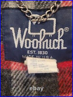 1960s Woolrich Jacket Size Medium 100% Virgin Wool