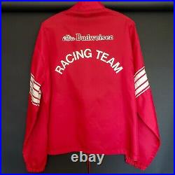 1970s MISS BUDWEISER Hydroplane Unlimited Racing Team Issued Red Jacket Coat XL