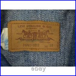 1970s Vintage Levis 70705 Orange Tab Jacket