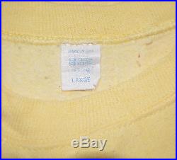 1980's GUCCI LOGO vintage yellow hip-hop sweatshirt shirt (M/L) 80's 90's NYC