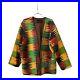 1980’s SEPPE Unisex Southwestern Blanket Wool Coat Kimono Style Jacket. RARE