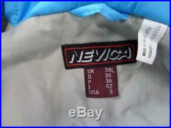 1980s vintage NEVICA ski suit ZIG ZAG snowsuit / mens 38 small / womens 8 /