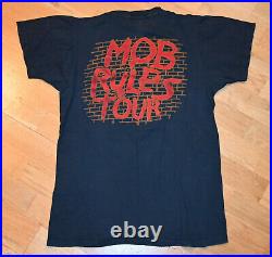 1981 BLACK SABBATH vtg concert tour t-shirt (M/L) Rare 70's 80's Ozzy Dio