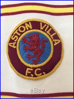 1983 Aston Villa Soccer Jersey Medium Le Coq Sportif Vintage Rare Antique