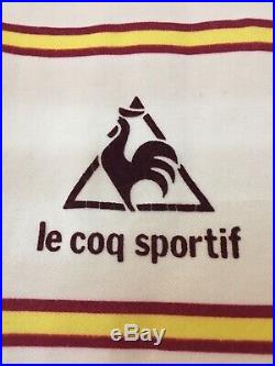 1983 Aston Villa Soccer Jersey Medium Le Coq Sportif Vintage Rare Antique