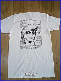 1990 90s Vtg Sonic Youth T Shirt Dinosaur Jr Nirvana Mudhoney Sub Pop Jam Hole