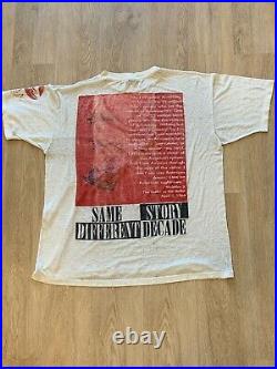 1992 LA Riots Rodney King Mike Givan Tee THE RADICAL TIMES t-shirt Malcolm X