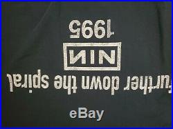 1995 Vintage Nine Inch Nails Shirt Downward Spiral Shirt XL
