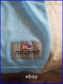 1999 No Limit Soldier Gear Blue And Baby Blue Jersey