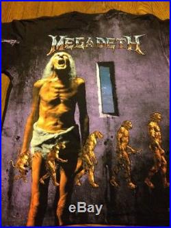 (2) vintage megadeth shirt All Over Print And Dr. Vic Is In