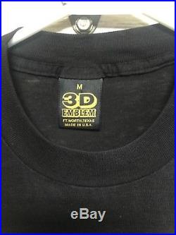 3D Emblem Harley Davidson T Shirt Size M