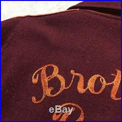 50s VTG BROTHER RICE HIGH SCHOOL Varsity Letterman Jacket M Reversible M Chicago