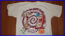 90’s Original Vintage REN & STIMPY cartoon T-Shirt Large MTV NICKELODEON