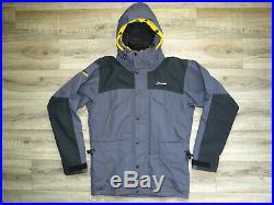 90s Berghaus Mera Peak Gore-Tex Men's Jacket S RRP£389 Grey Waterproof Vintage