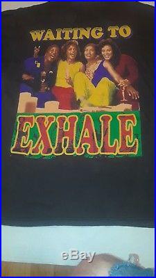 90s Rap Tee Vintage Waiting To Exhale Double Sided Movie Tee XL