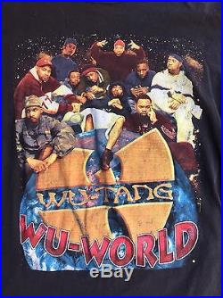 90s Vintage Wu Tang Clan Renegades T Shirt Tour Concert Rap Hip Hop