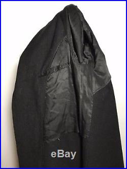 ARC 945 Edwardian 1920's peak lapel Raglan overcoat coat size 40