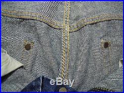 AUTHENTIC VINTAGE 1950 LEVIS 501 XX BIG E RIVETS WWII Rare Denim Jeans W36
