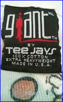Aerosmith Vintage 90's All Over Print T Shirt Joey Mars Art XL
