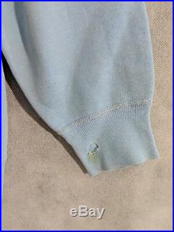 Air Force Academy Vintage 50s 60s Crewneck Athletic Sweatshirt Blue Size M USA