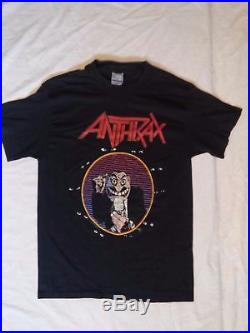 Anthrax band Shirt Don’t you look at me State Euphoria Vintage large Not Man