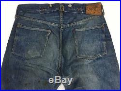 Antique 1922 Vintage LEVIS LEVI Levi's 501XX 501 Back Buckle Denim Pants Jeans