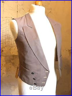 Arc 16 Vintage Edwardian 1907 Three 3 Piece Bespoke Morning Suit Size 38
