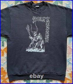 BOLT THROWER. Original 90s SWEATER Shirt VINTAGE Death Metal Dismember Entombed
