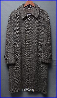 Burberrys Irish Tweed Cappotto Coat Tg 48 G827