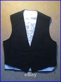 Bespoke Dege & Skinner Savile Row 3 Three Piece Dinner Suit Tuxedo Size 36 38