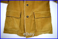 Big Pocket Corduroy VTG Grunge Coat M/L 42-44 Fur Collar 60s K Cobain Aesthetic