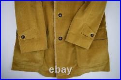 Big Pocket Corduroy VTG Grunge Coat M/L 42-44 Fur Collar 60s K Cobain Aesthetic