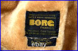 Big Pocket Corduroy VTG Grunge Coat M/L 42-44 Fur Collar 60s K Cobain Aesthetic