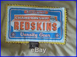 Blouson Teddy Redskins cuir jaune vintage Jacket Yellow leather Redskins