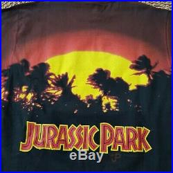 Brand New Vintage 1993 Jurassic Park All Over Print Movie Shirt Mens Size XL