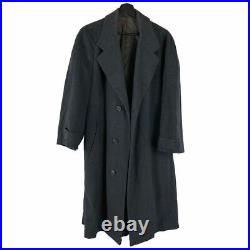 C1940 Union Made Eagleson Los Angeles Cashmere Overcoat