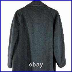 C1940 Union Made Eagleson Los Angeles Cashmere Overcoat