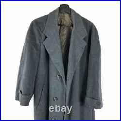 C1940 Union Made Eagleson Los Angeles Cashmere Overcoat