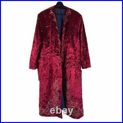 C1950 Silk Velvet Souvenir Russian Robe