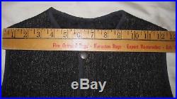 COLLECTOR EARLY Vintage 1920s 30s BROWN'S BEACH JACKET VEST Worcester MA NR