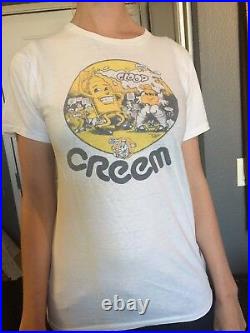 CREEM MAGAZINE 1972 White original logo T shirt -