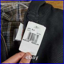 Carhartt Deadstock USA Made Hoodie Zip Up Flannel Lined Mens Medium Reg Jacket