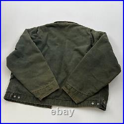 Carhartt Vintage USA Green Duck Blanket Lined Jacket Men's 2XL XXL JB1266